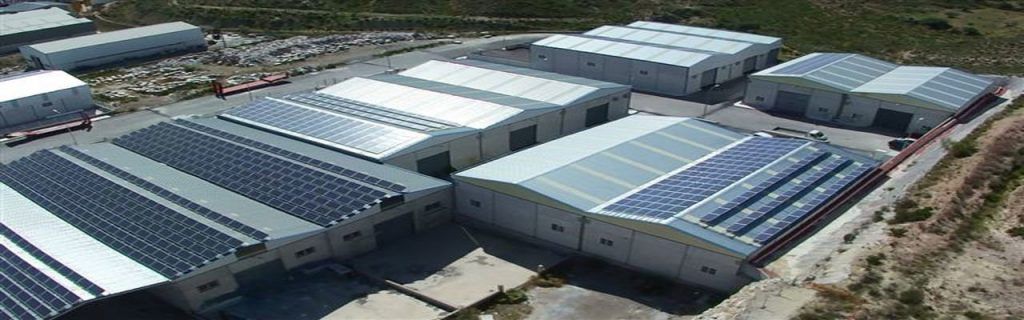 Rooftop solar energy plant in Almeria Spain by Gransolar - GRS