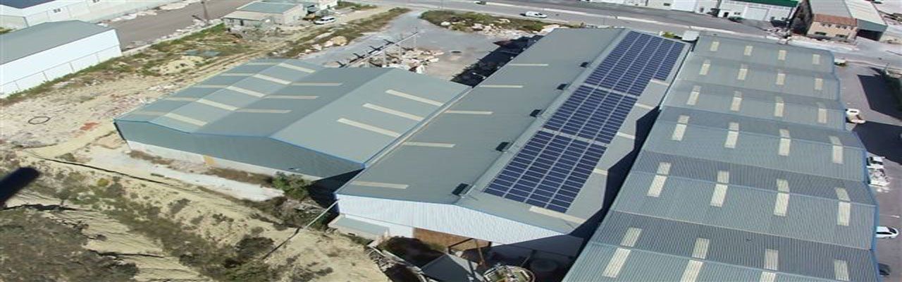 Rooftop solar energy installation by GRS in Almeria Spain - GRS